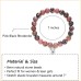 	 JOGDIAM Coworker Gifts for Women Natural Stone Beaded Bracelets Farewell Thank You Appreciation Gifts for Coworker M071-Coworker