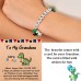 JOGDIAM Grandson Gifts Grandson Bracelet from Grandma Grandson Christmas Valentines Graduation Birthday Gifts-M907-grandson bracelet